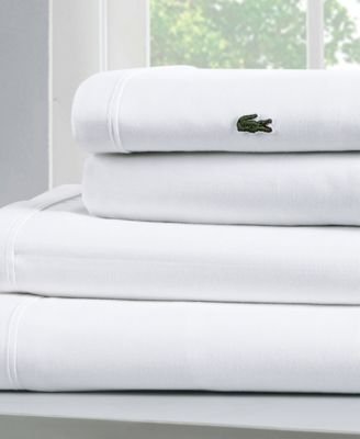 lacoste twill sheets