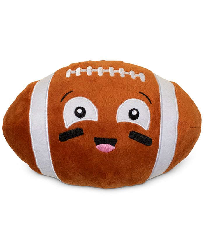 Stuffed football dog toy deals