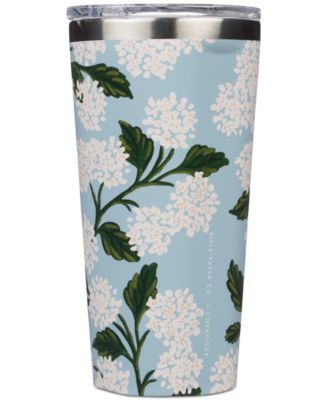 Corkcicle - Rifle Paper Co. Blue Hydrangea Tumbler