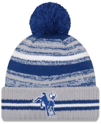 Indianapolis Colts Beanie Reebok NFL Equipment On Field Sideline White Knit  Hat