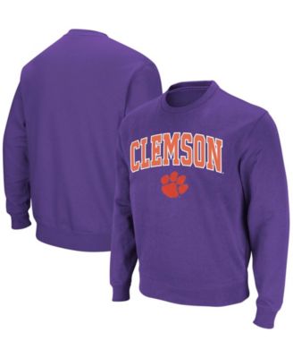 Men's Clemson Tigers Arch & Logo Pullover Sweatshirt
