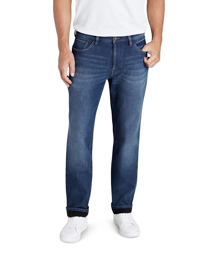 Weatherproof Vintage Men's Fleece-Lined Denim Jeans - Macy's
