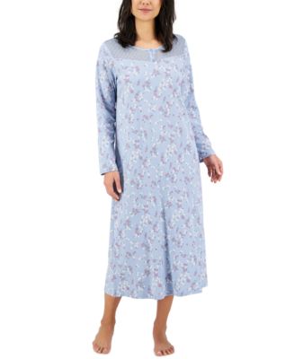 Charter Club Cotton Brushed Knit Print Nightgown Created for Macy s Macy s