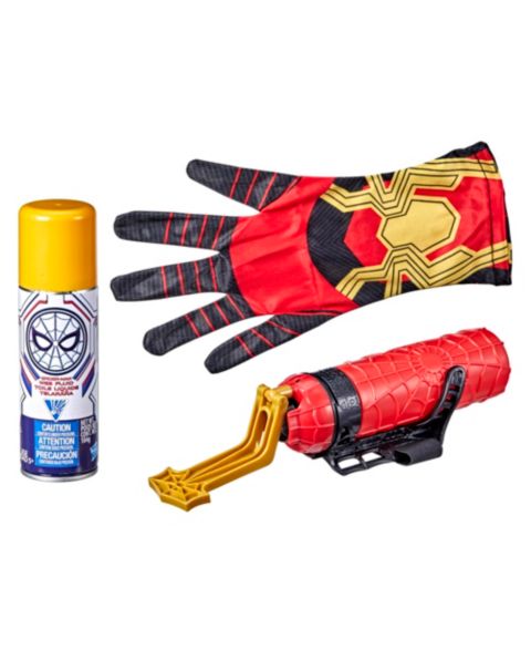 Детские игрушки Spider-Man No Way Home 2-in-1 3-Piece Web Slinger and Glove Set, Ages 5+