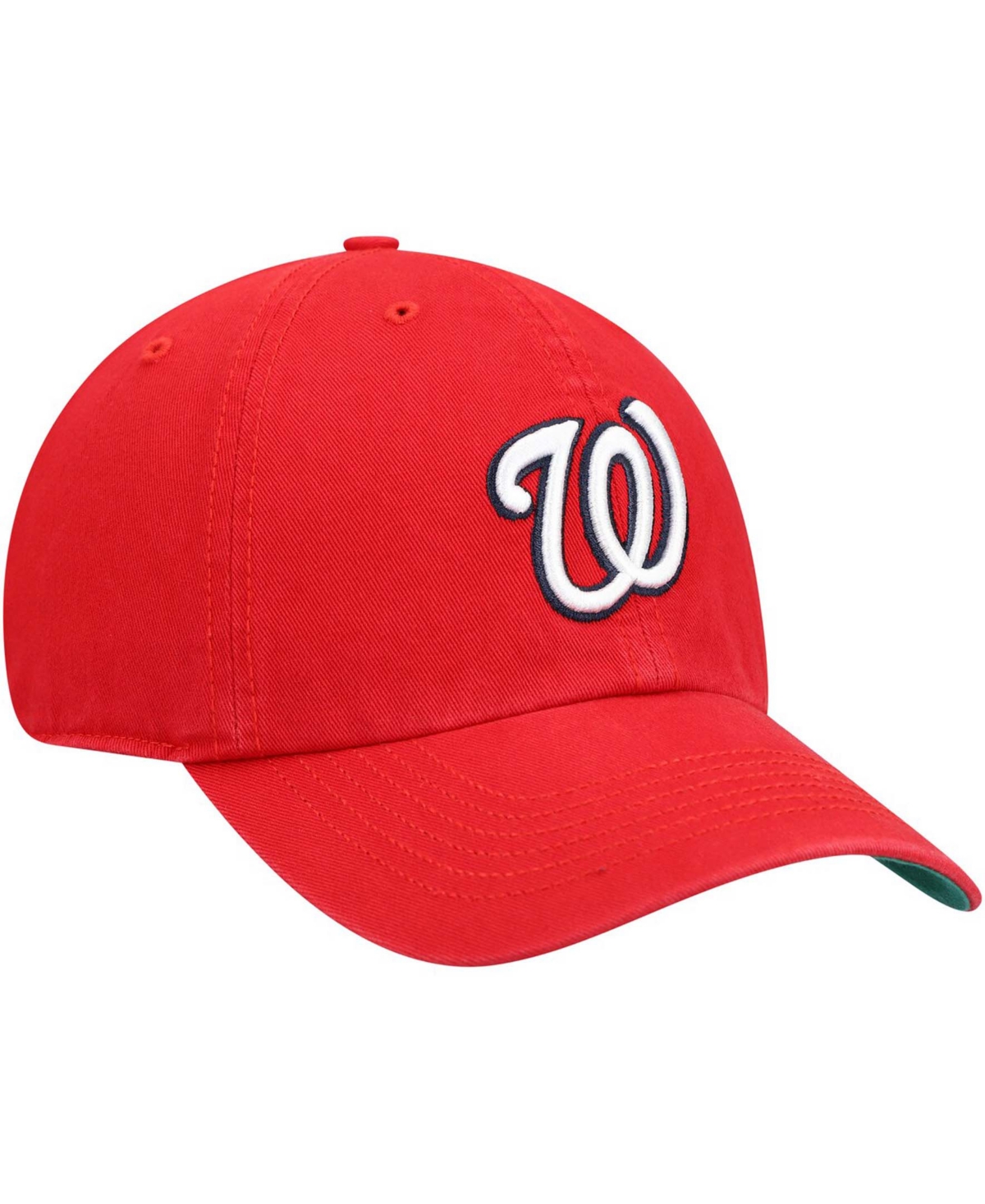 Shop 47 Brand Men's Washington Nationals Team Franchise Fitted Cap In Red