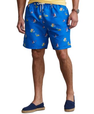 mens ralph lauren swim trunks