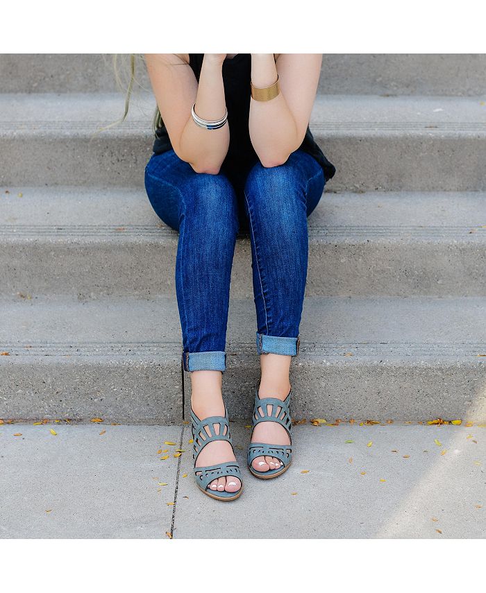 Journee Collection Women's Dexy Sandals Macy's