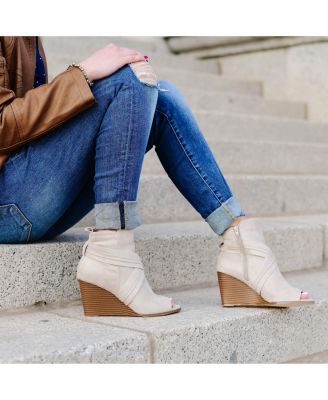 sabeena wedge bootie