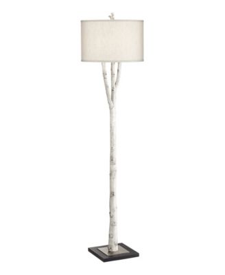 pacific coast birch tree floor lamp