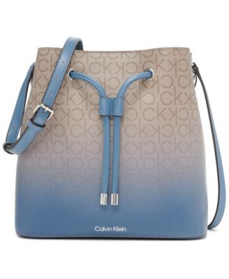 calvin klein drawstring bag