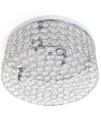 Glam 2 Light Round Flush Mount