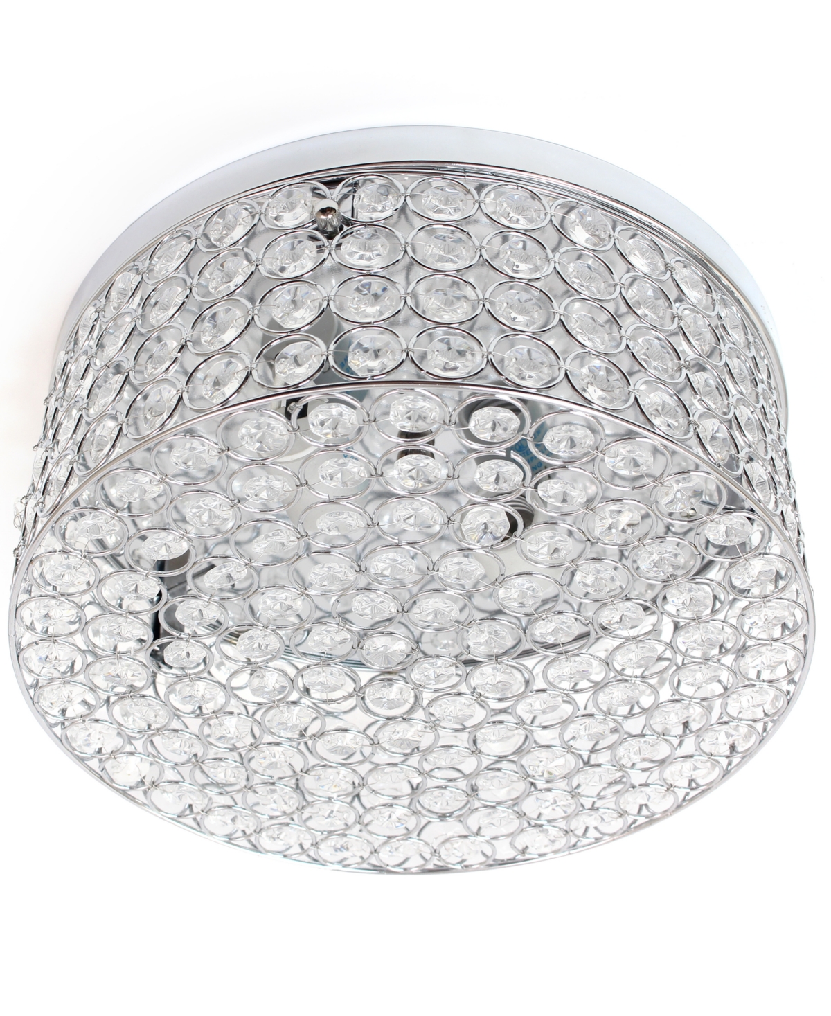 Lalia Home Glam 2 Light Round Flush Mount In Gold