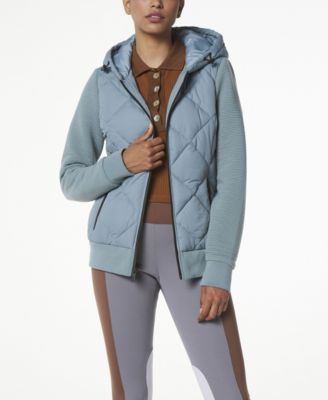 marc new york hooded packable jacket