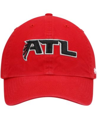 Men's Red Atlanta Falcons Clean Up Alternate Adjustable Hat