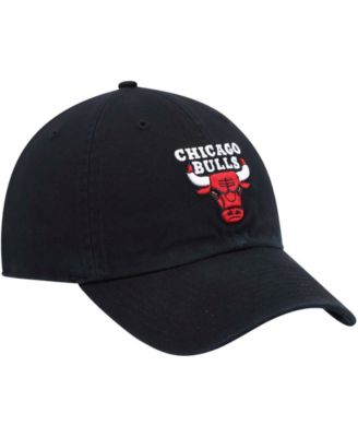 Men's Black Chicago Bulls Team Clean Up Adjustable Hat