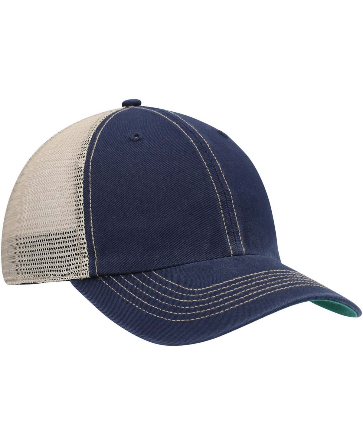 Shop 47 Brand Men's Navy, Natural Trawler Clean Up Snapback Hat In Navy,natural
