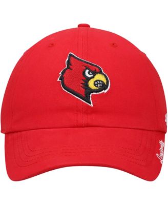 Women's Red Louisville Cardinals Miata Clean Up Logo Adjustable Hat