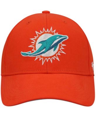 Boys Orange Miami Dolphins Basic Secondary MVP Adjustable Hat