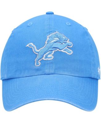 Boys Blue Detroit Lions Logo Clean Up Adjustable Hat