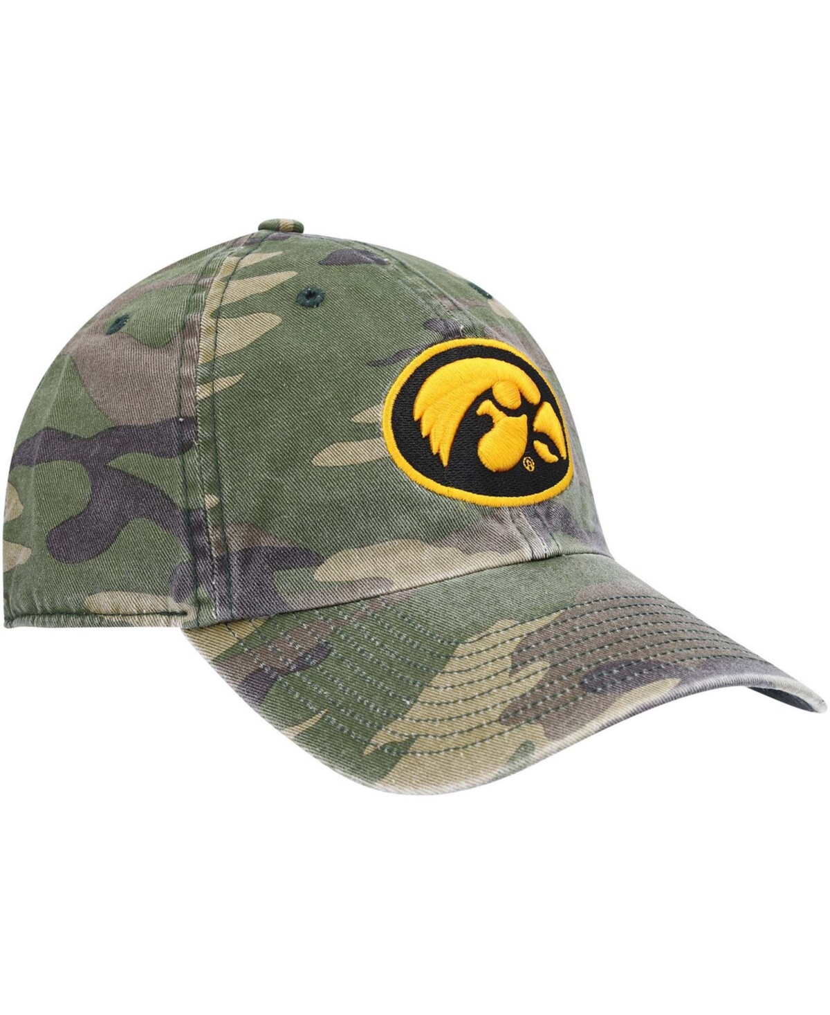 Men'sIowa Hawkeyes Clean Up Core Adjustable Hat - Camo