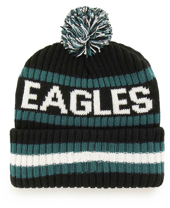 '47 Brand Men's Black Philadelphia Eagles Bering Cuffed Knit Hat with