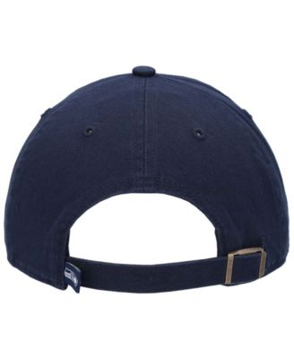 Women's College Navy Seattle Seahawks Vocal Clean Up Adjustable Hat