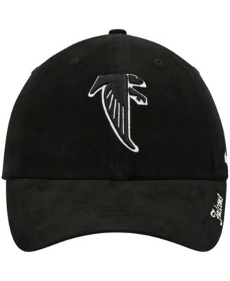 Women's Black Atlanta Falcons Miata Clean Up Legacy Adjustable Hat