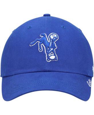 Women's Royal Indianapolis Colts Miata Clean Up Legacy Adjustable Hat