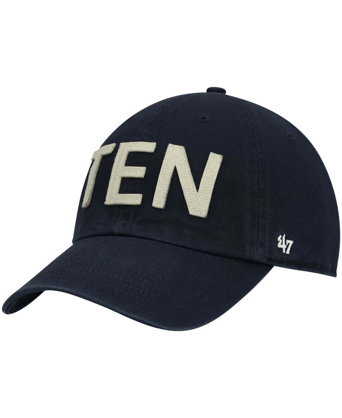 47 Brand Women's Navy Tennessee Titans Finley Clean Up Adjustable Hat In Navy