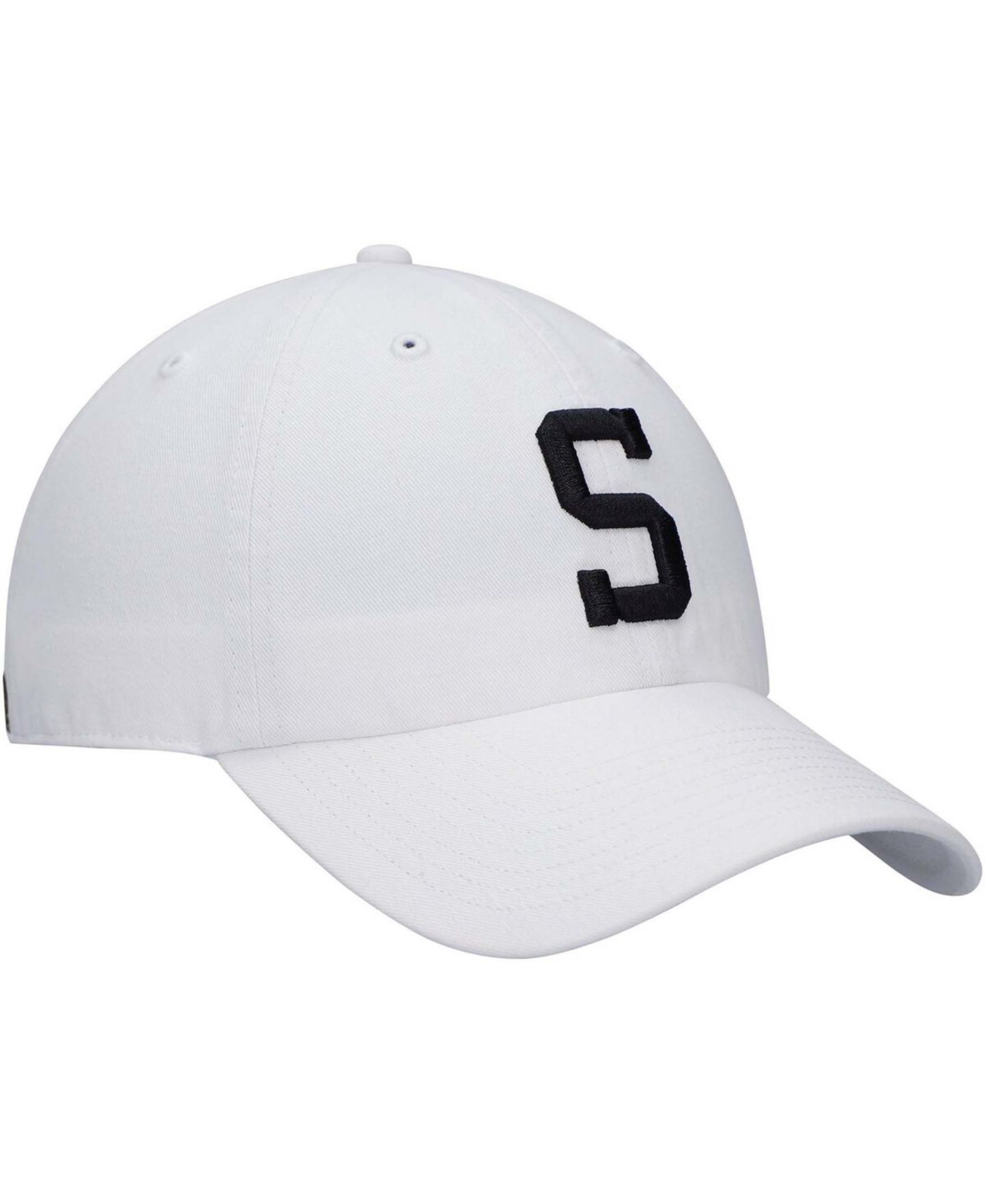 Мужская кепка '47 Brand White Pittsburgh Steelers Clean Up Adjustable Hat — фото 4