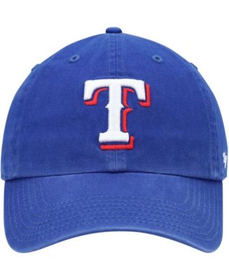 Boys Royal Texas Rangers Team Logo Clean Up Adjustable Hat