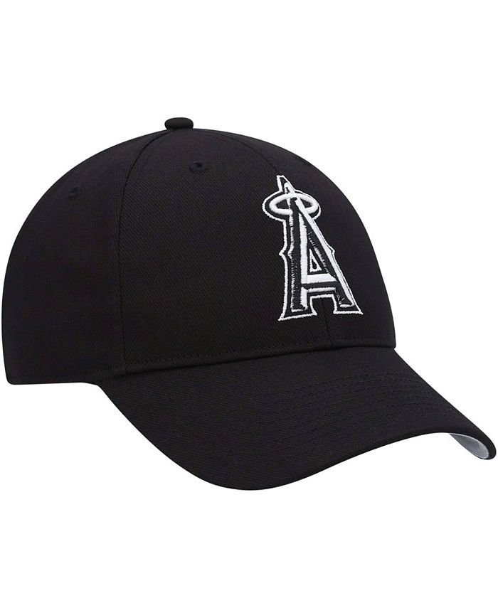 47 Brand Men s Black Los Angeles Angels All Star Adjustable Hat Reviews Sports Fan Shop