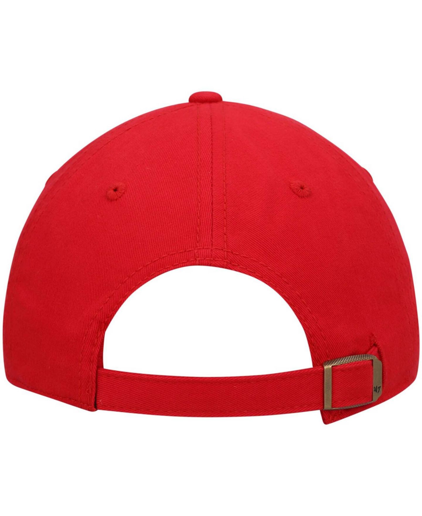 Женская кепка '47 Brand Red Atlanta Falcons Miata Clean Up Secondary Adjustable Hat — фото 5