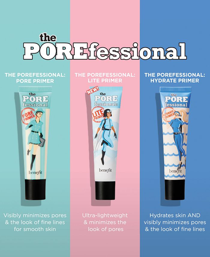 Benefit Cosmetics The POREfessional Lite Ultra-Lightweight Face Primer ...
