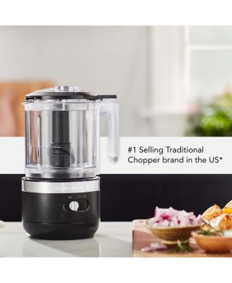 KitchenAid KFCB519 Cordless 5-Cup Food Chopper - Macy's