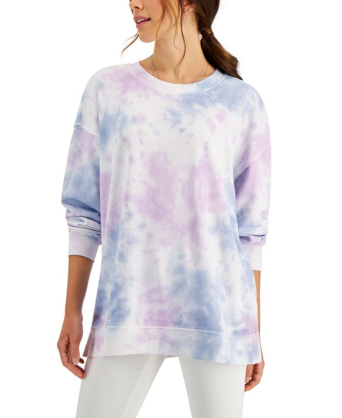 Macy's tie dye sweatshirt top