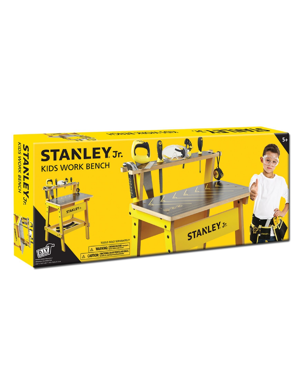 Shop Flat River Group Stanley Jr. Work Bench In Black,yellow