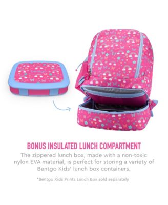 Kids Prints 2-In-1 Backpack and Insulated Lunch Bag - Rainbows