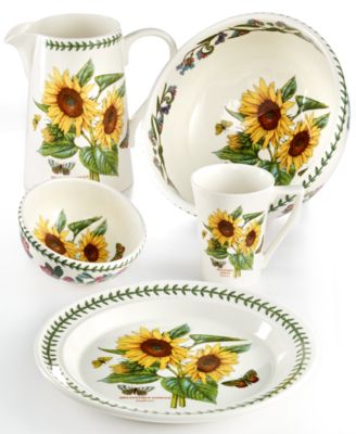 sunflower dinnerware