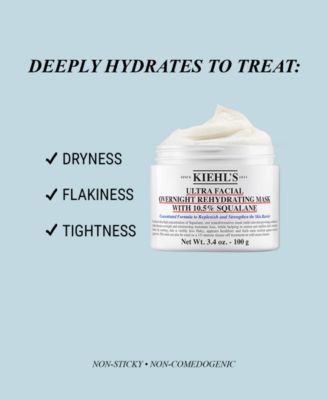 Ultra Facial Overnight Hydrating Mask With 10.5% Squalane, 3.4 oz. 