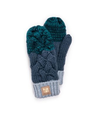 muk luks gloves and hat