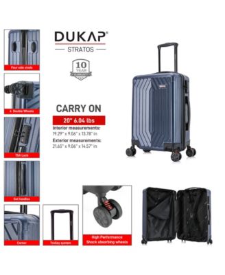 Stratos Lightweight Hardside Spinner Luggage, 20"