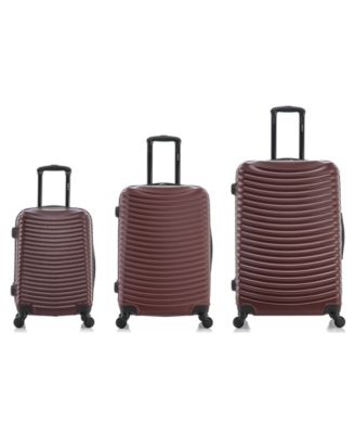 InUSA Adly Lightweight Hardside Spinner Luggage Set, 3 piece