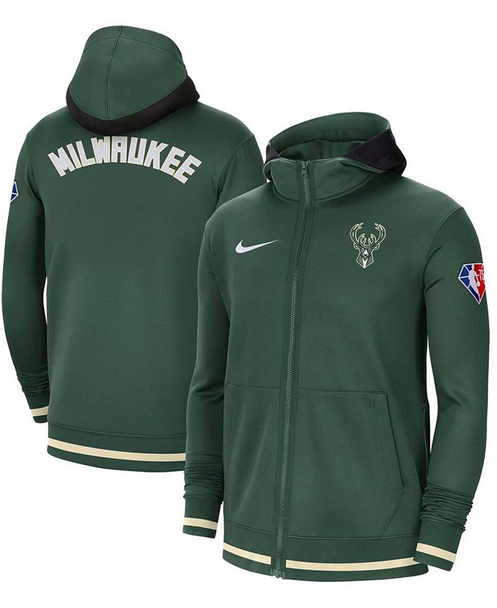 Nike Milwaukee Bucks Essential NBA Fleece Pullover Hoodie Green - FIR