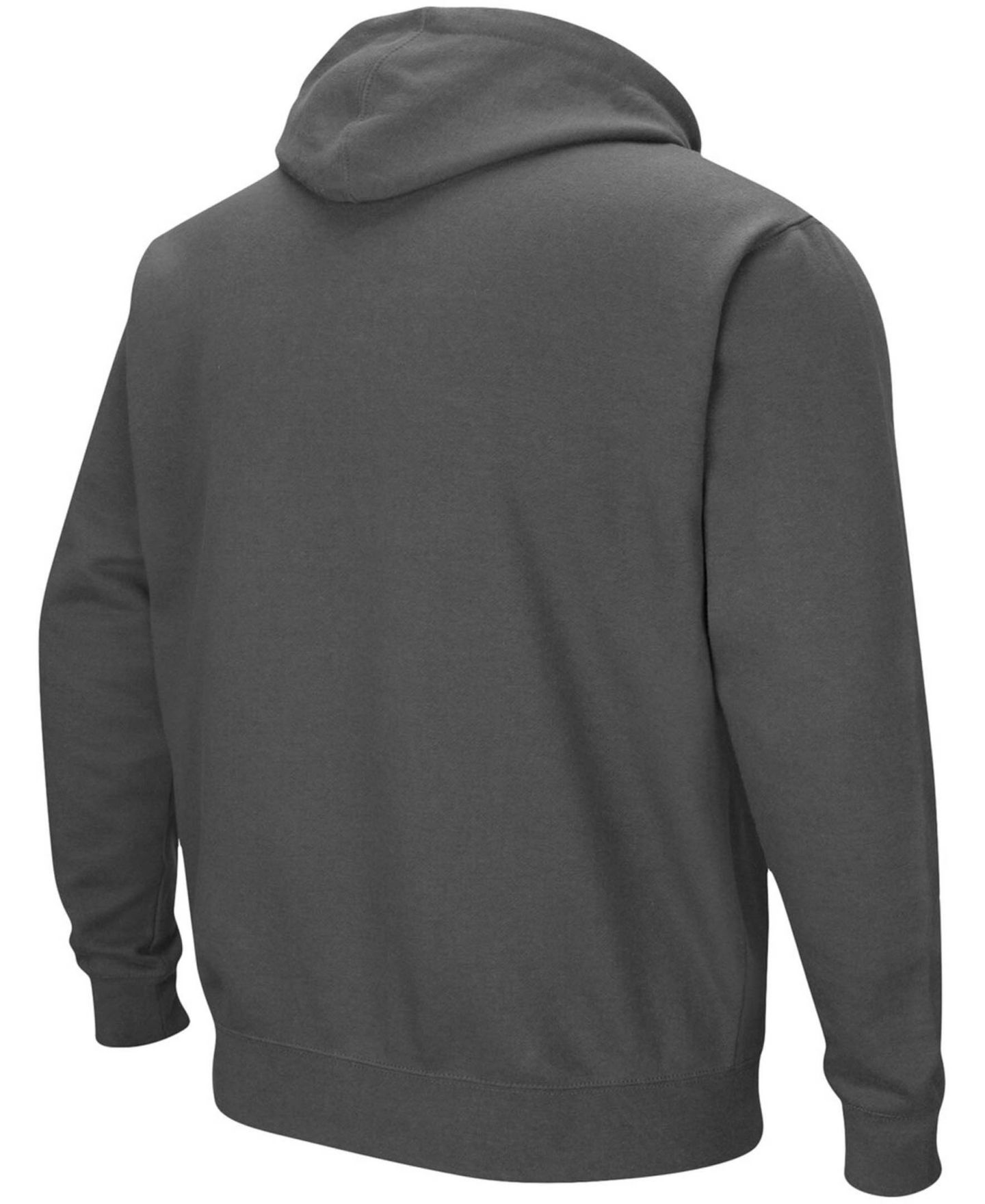 Мужское худи Colosseum Clemson Tigers Arch and Logo 3.0 Pullover, цвет: Угольный — фото 4