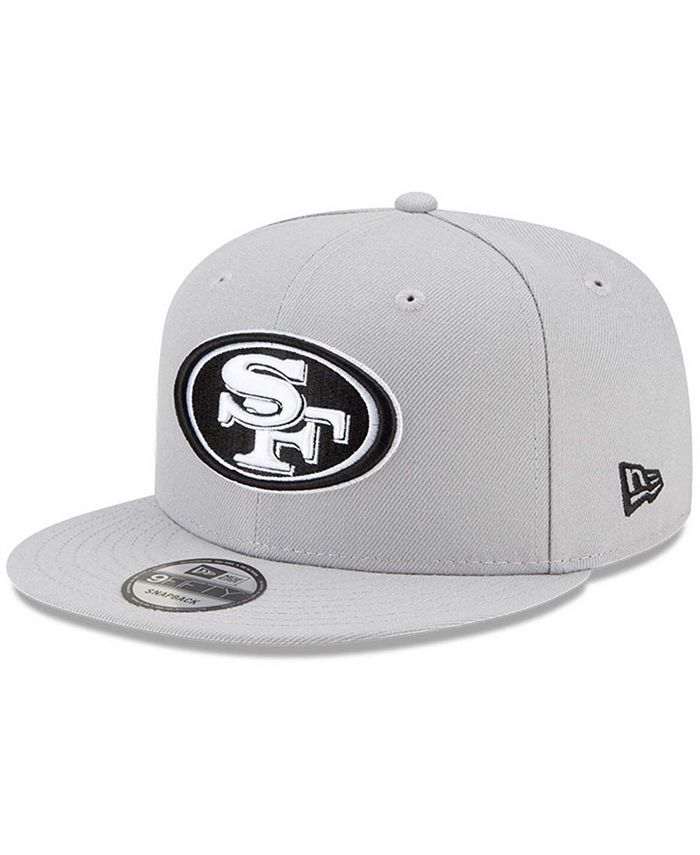 New Era Men's Gray San Francisco 49ers Shanahan 9FIFTY Snapback Hat - Macy's