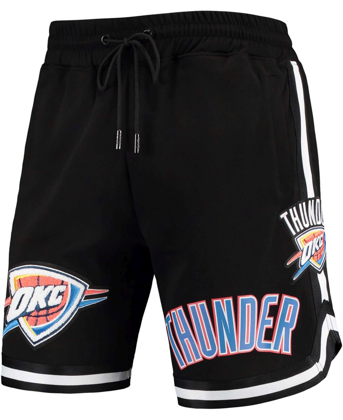 Men'sOklahoma City Thunder Chenille Shorts - Black