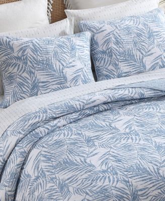 CLOSEOUT! Palmday Cotton Reversible 2 Piece Quilt Set, Twin