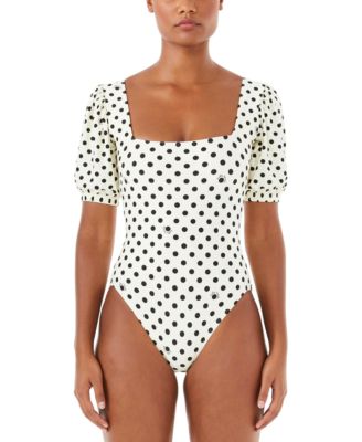 polka dot one piece swimsuit