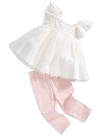 Baby Girls Two-Piece Tunic Set, Created for Macy's 